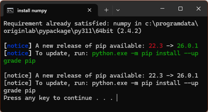 cmd window